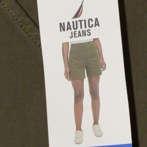Green - Nautica Jeans Ladies' Pull-On Short